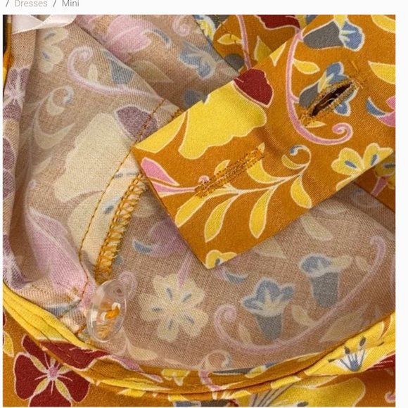 Free People Sunshine Combo Sasha Corset Inspired Mini Dress Size S - Picture 5 of 14